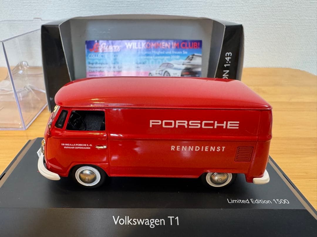 【Schuco】限定1500台 Volkswagen T1 『PORSCHE』
