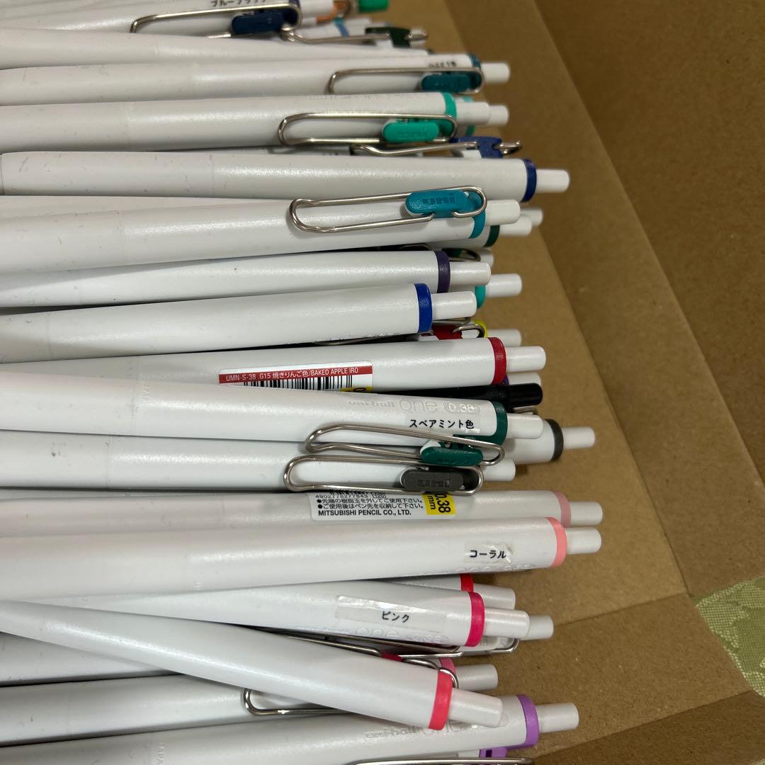 早い者勝ち！ジュースアップ16本 ユニボールワン60本 0.38 0.5混ぜ