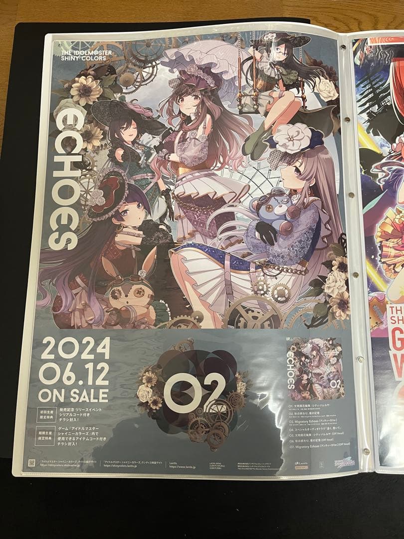 シャイニーカラーズ　アンティーカ　CD 販促　告知 B2 ポスター