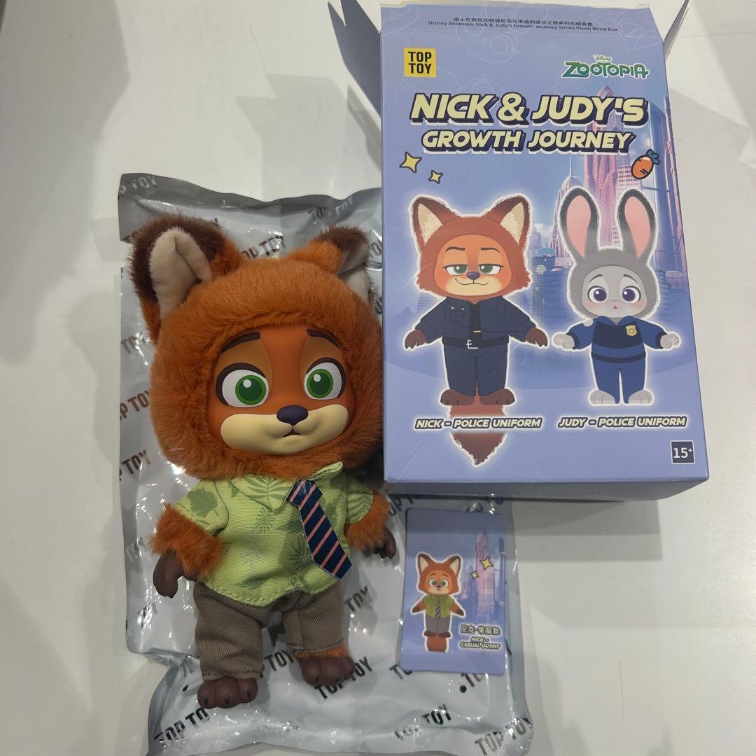 TOPTOY ディズニー ズートピア ニック 4体セット