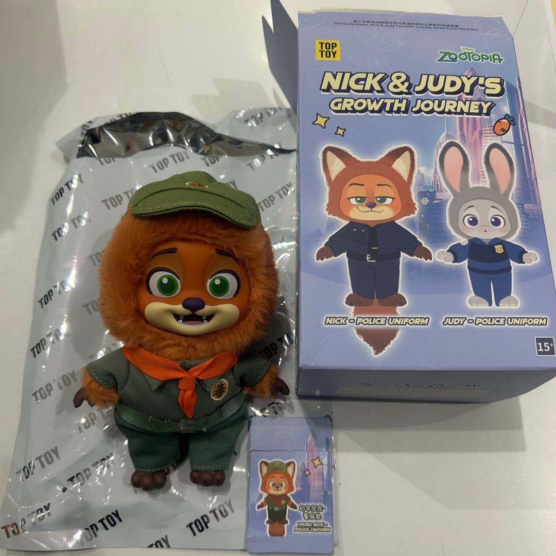 TOPTOY ディズニー ズートピア ニック 4体セット