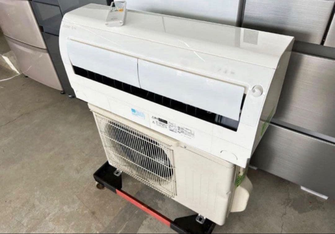 【高年式】2020年式 2.2kw 三菱エアコン MSZ-EX2219E7-W