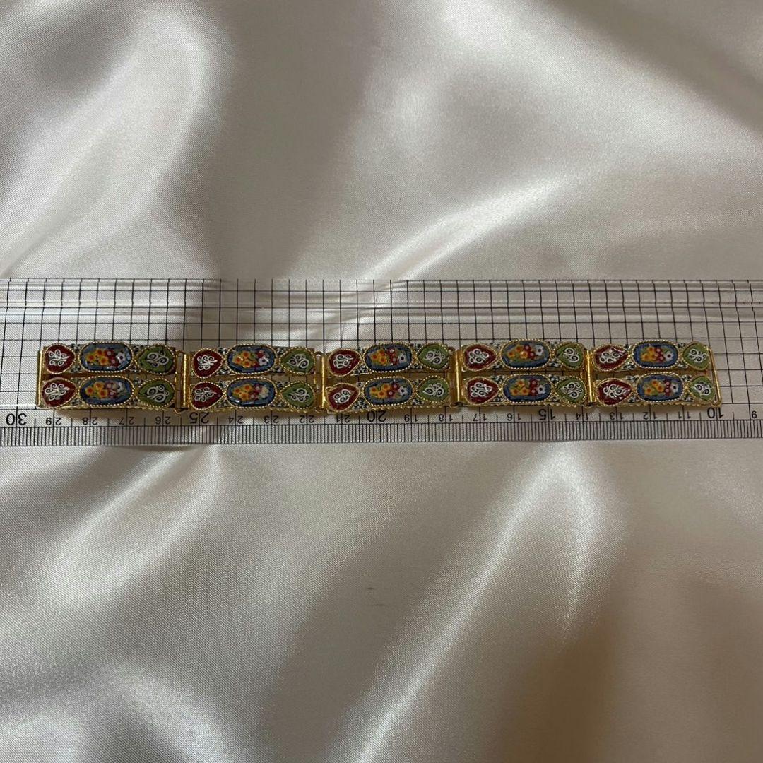 ま*ち様 マイクロモザイク ベネチアンガラス ブレスレット イタリア