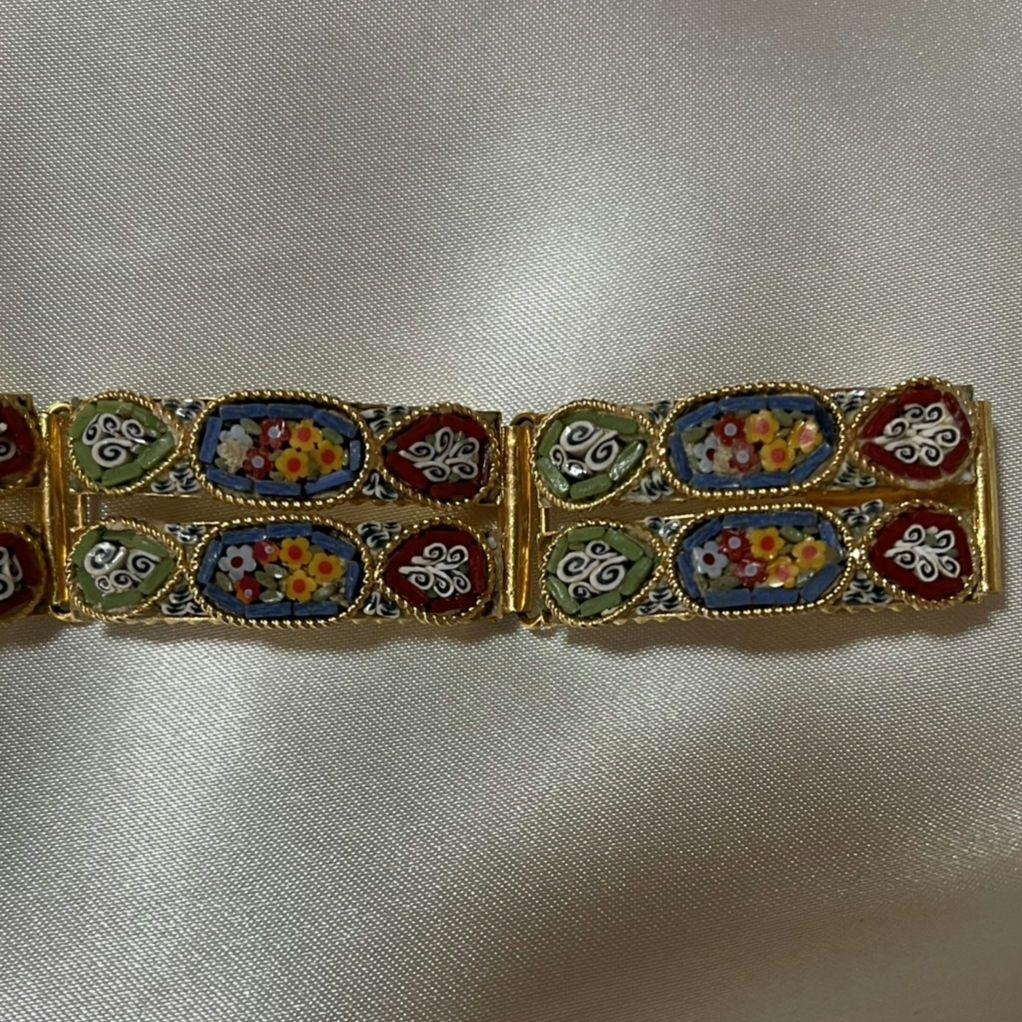 ま*ち様 マイクロモザイク ベネチアンガラス ブレスレット イタリア