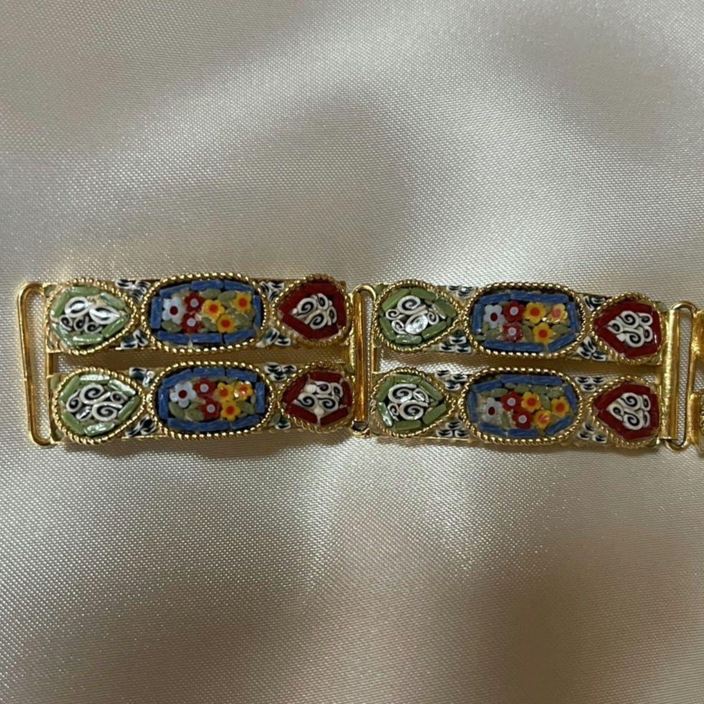 ま*ち様 マイクロモザイク ベネチアンガラス ブレスレット イタリア