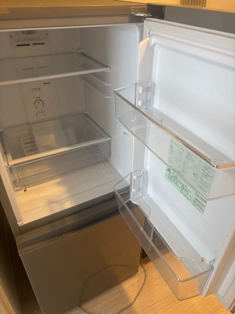 アクア　冷凍冷蔵庫　AQUA AQR-13J(S)形　2020年製