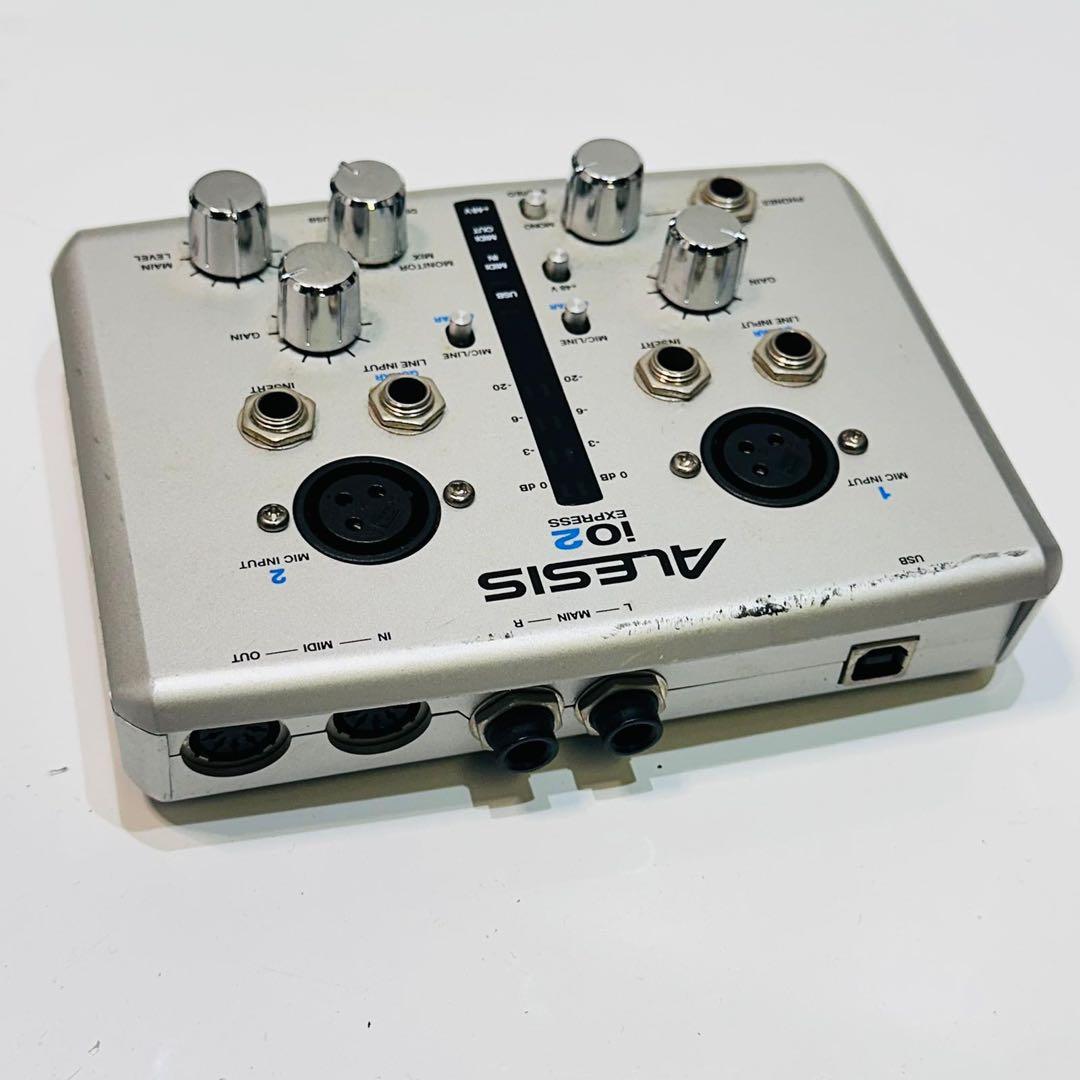 Alesis iO2 Express オーディオインターフェイス 動作品