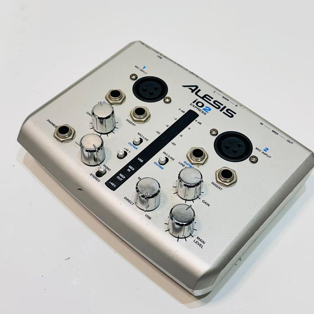 Alesis iO2 Express オーディオインターフェイス 動作品