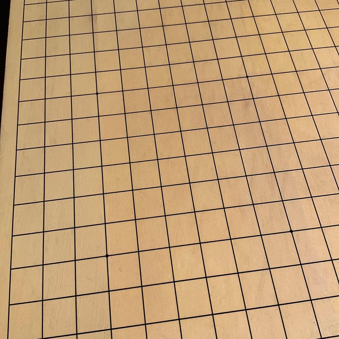 卓上碁盤　囲碁盤　碁盤　天然木　アンティーク