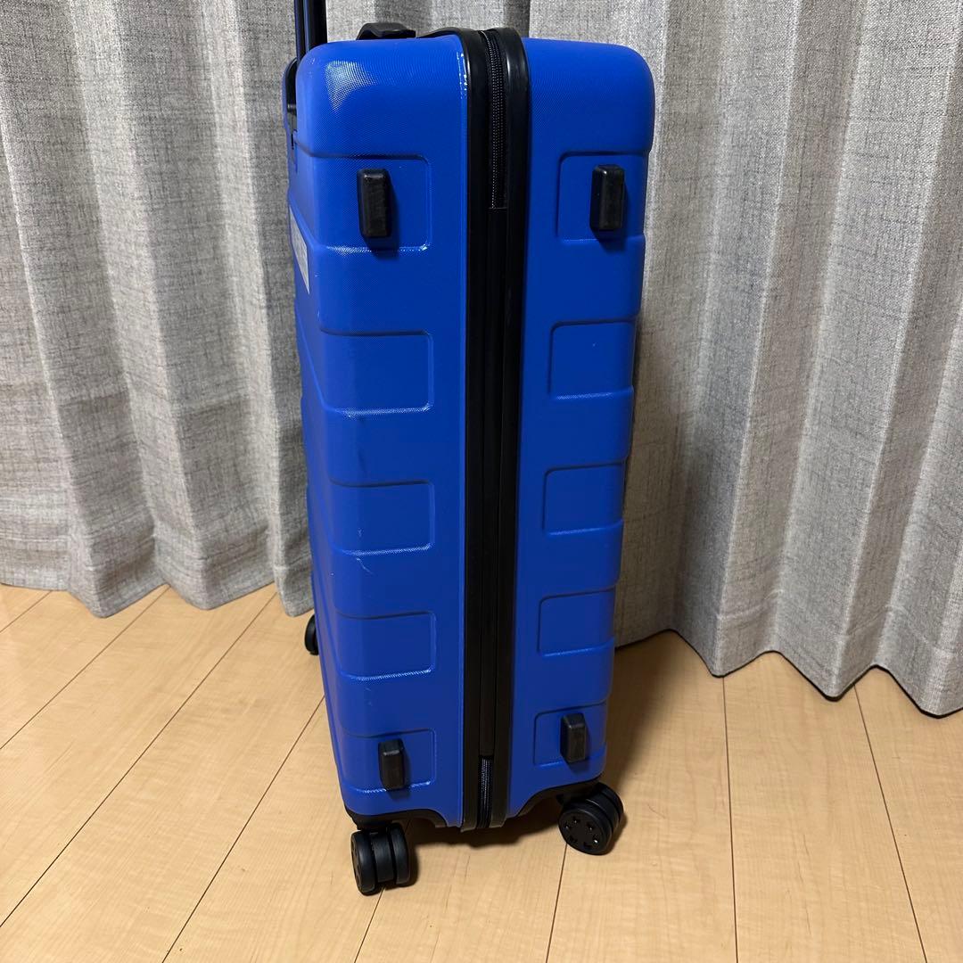無印良品　キャリー　ハードボディ　ブルー　62L