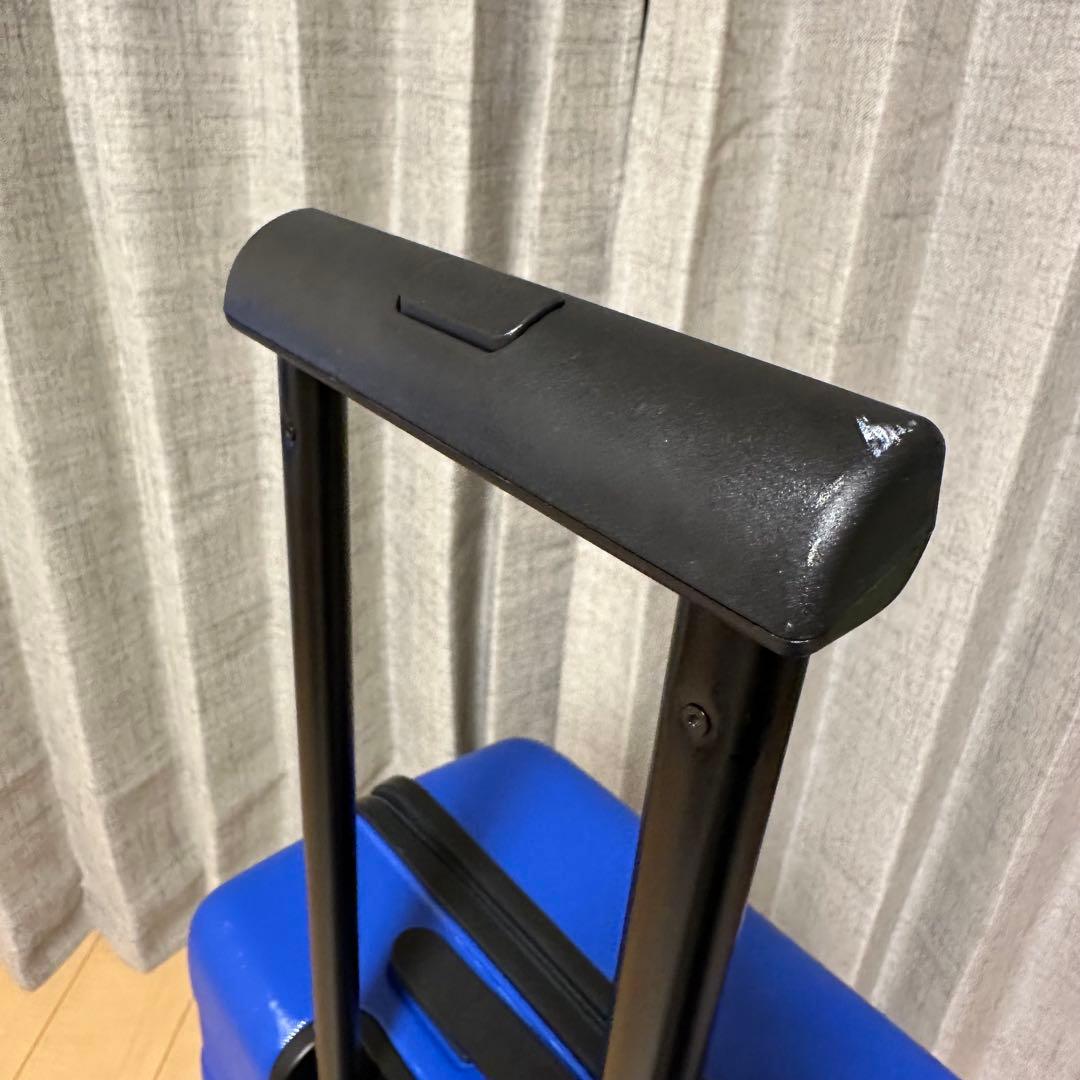 無印良品　キャリー　ハードボディ　ブルー　62L