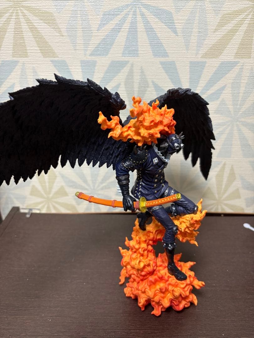 ワンピース-魂豪示像-火災のキング 疫災のクイーン 2種セット 開封品 箱あり