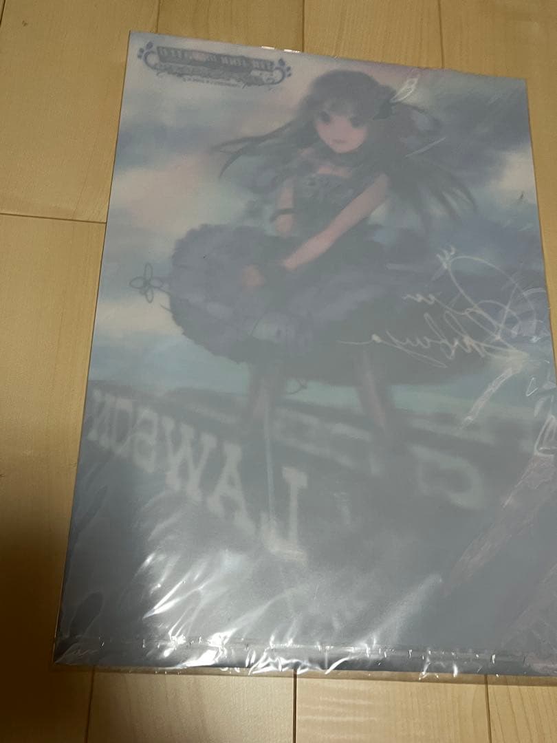 50名限定品 渋谷凛 描き下ろしデザイン3Dポスター ローソンコラボ