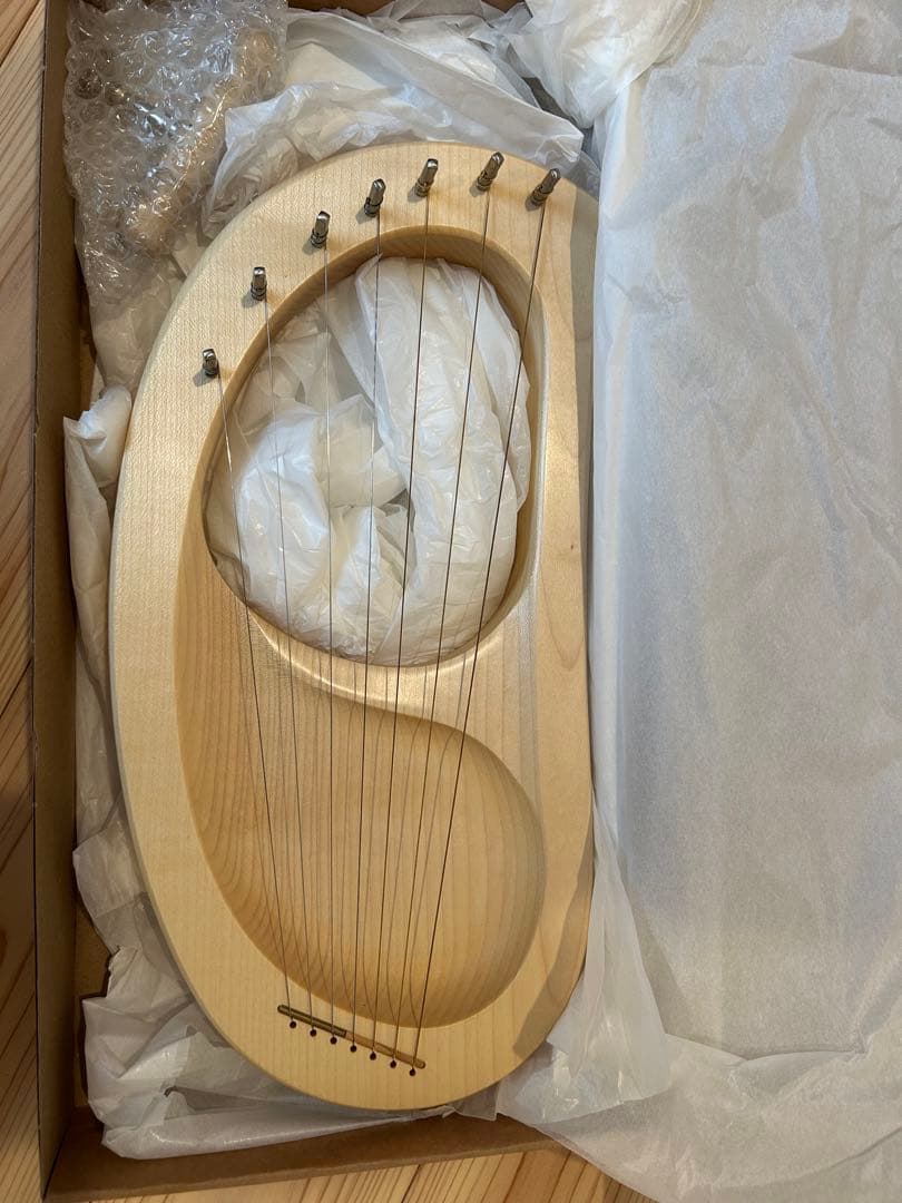 【美品】アウリス キンダーハープ LOP 7弦 ライアー