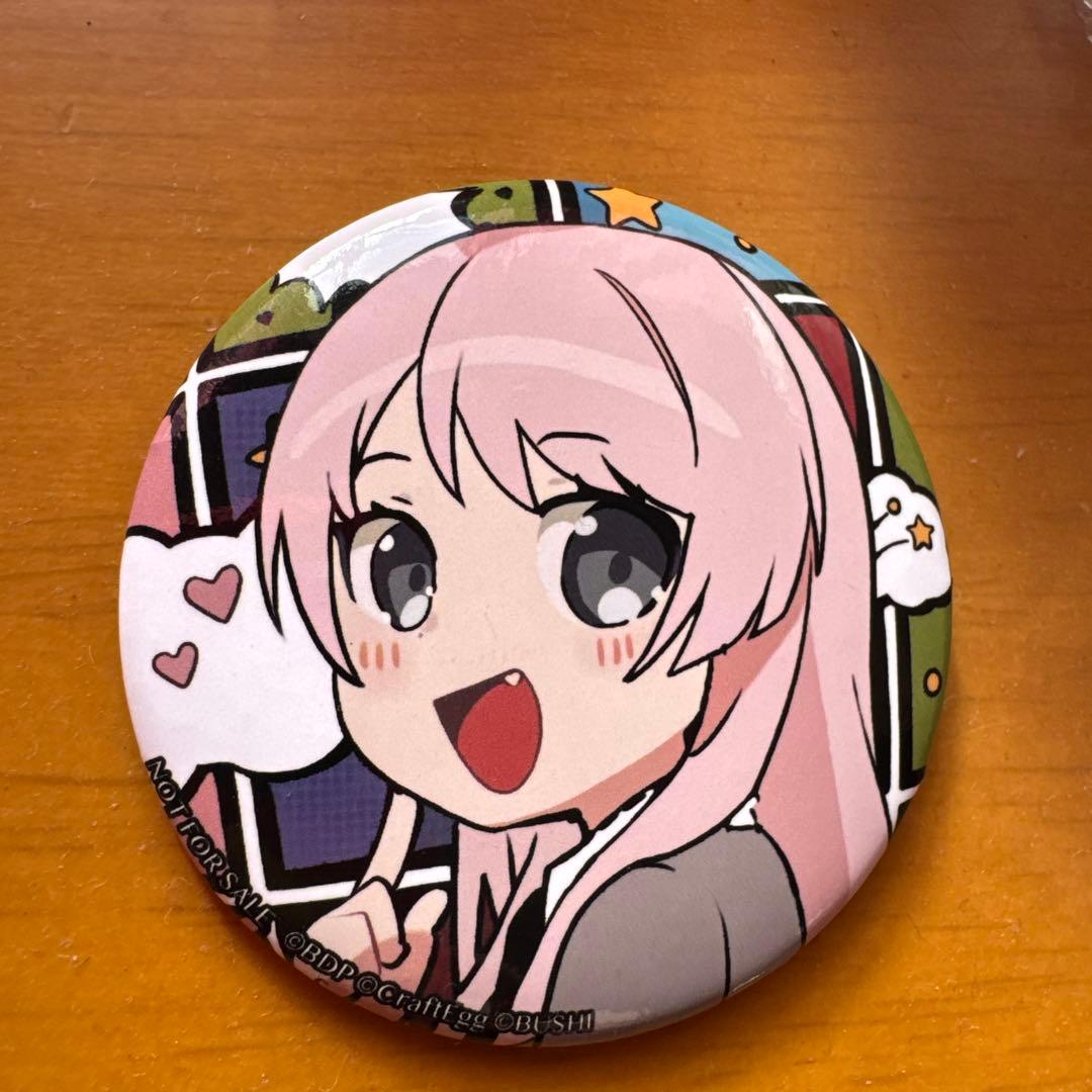 MyGO 缶バッジ　千早愛音　黒渕かしこ 12th☆LIVE グッズ通販特典