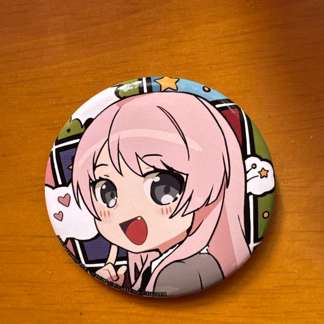 MyGO 缶バッジ　千早愛音　黒渕かしこ 12th☆LIVE グッズ通販特典