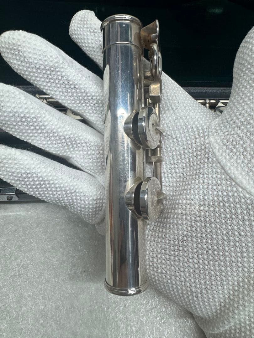 Pearl パールフルート PF-525 Eメカ リップ銀製 ケース付