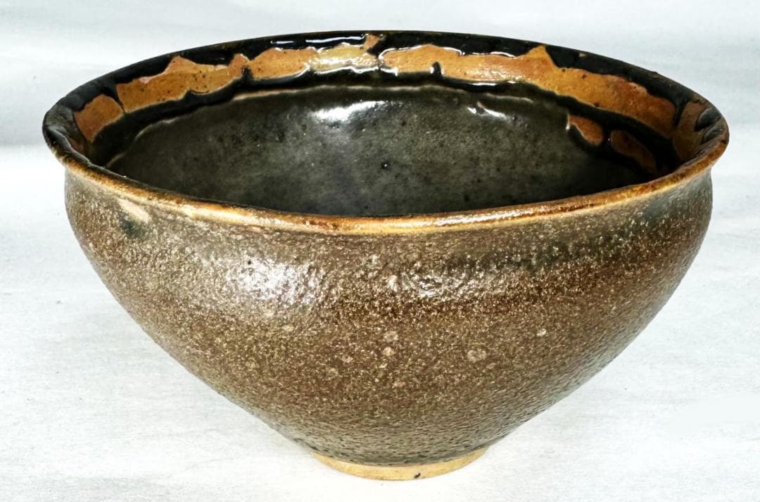 宋時代 天目茶碗 唐物 伝世品焼物 ウブ品 入手困難 骨董 中国 WWTT038