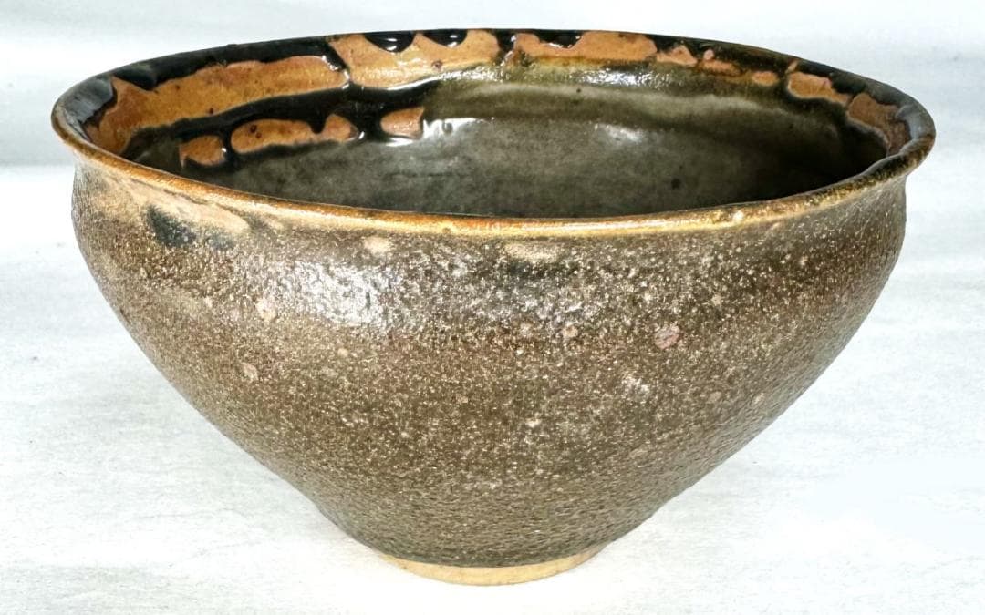 宋時代 天目茶碗 唐物 伝世品焼物 ウブ品 入手困難 骨董 中国 WWTT038