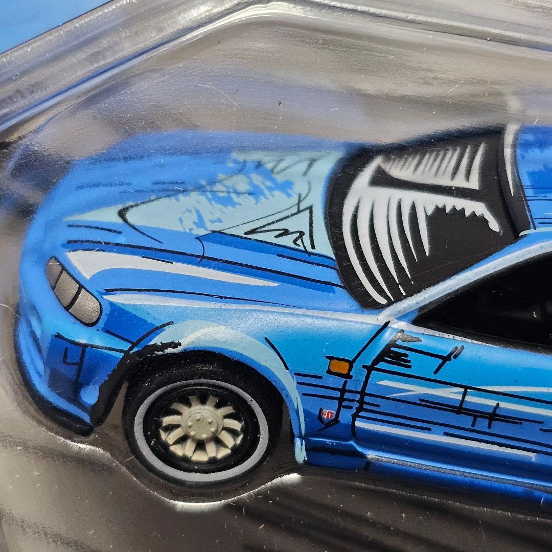 ジョニーライトニング　マンガレーシング　日産　スカイライン R34 GT-R