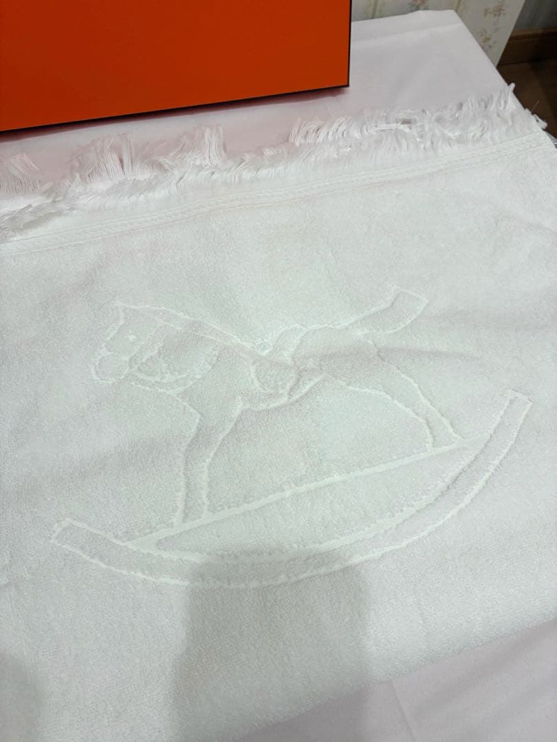 【新品未使用】HERMES ロッキングホース バスタオル