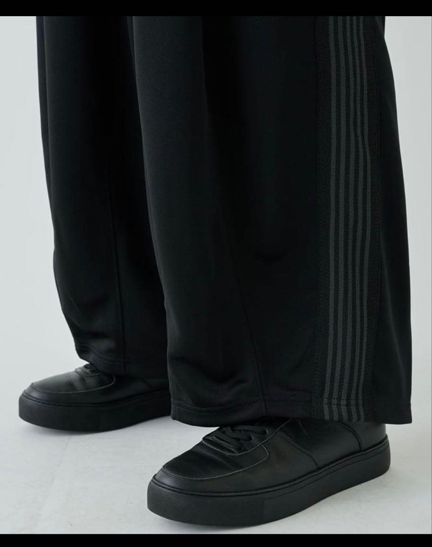 needles ヒザデルパンツ　studious別注　黒　L