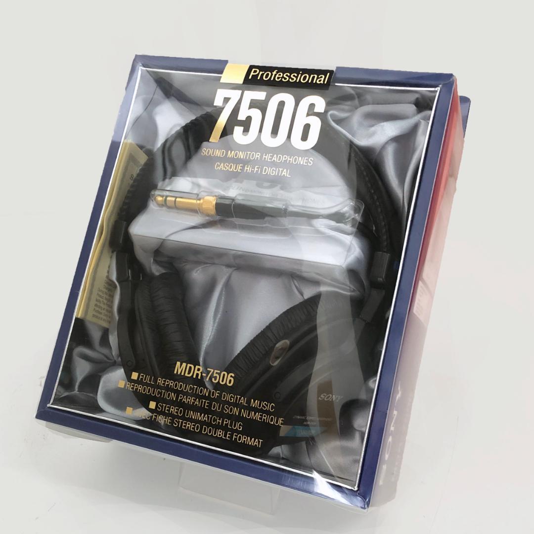 SONY★ステレオヘッドホン MDR-7506 有線 オーディオ機器