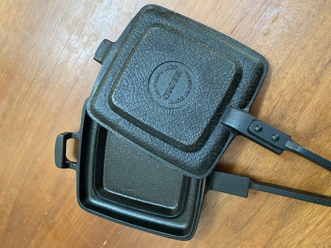 OIGEN オイゲン　南部鉄器　ホットサンドクッカー 鋳鉄製