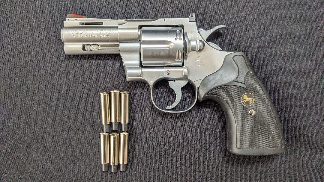 コンバットパイソン　357マグナム　コルト　ハートフォードUSA　ジャンク品