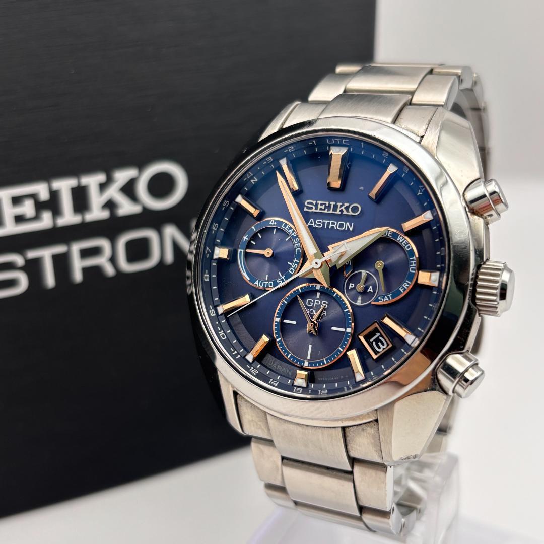 美品✨ SEIKO 5X53-0AJ0 アストロン ソーラー電波時計 Watch