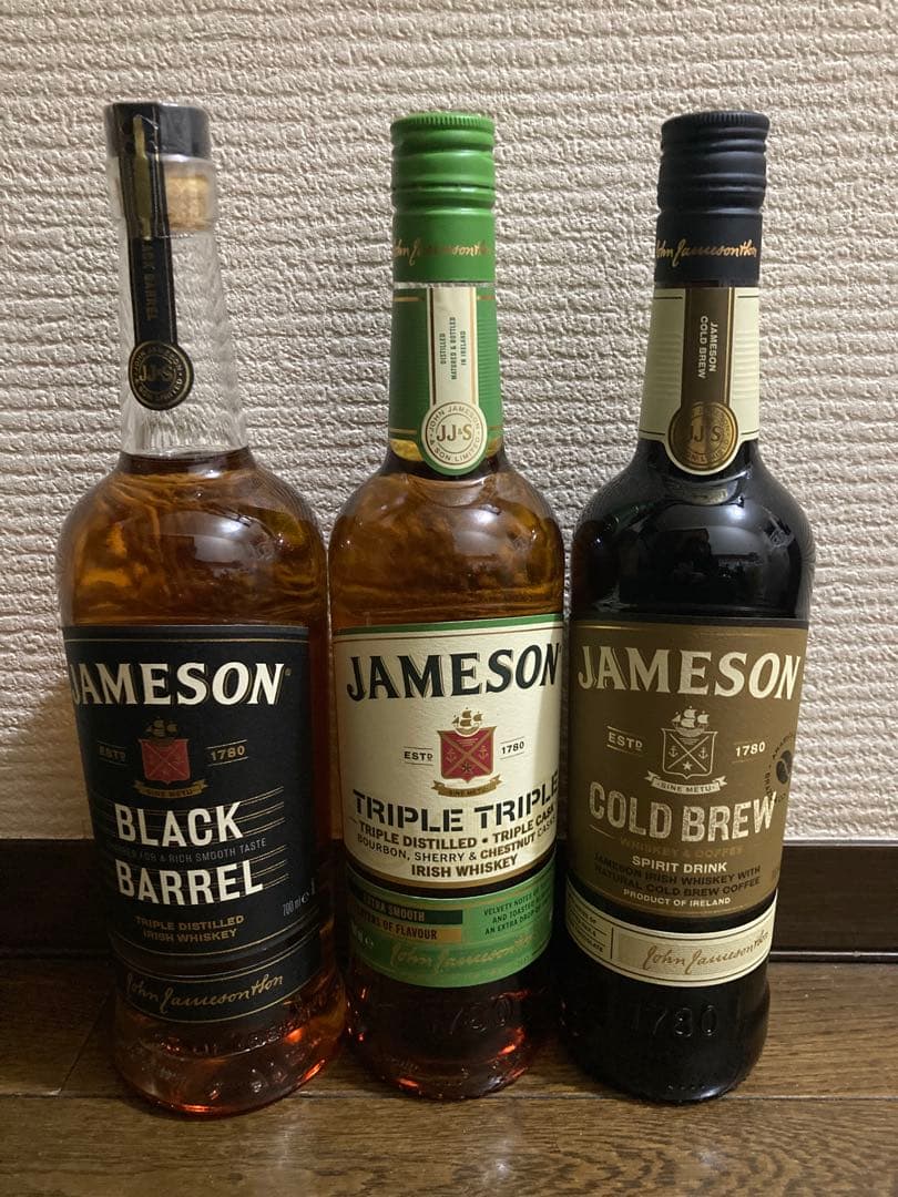 Jameson ブラックバレル トリプルトリプル コールドブリュー3本セット
