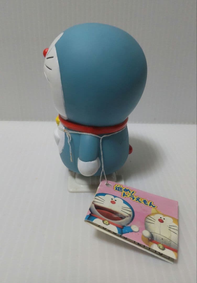 希少 ドラえもん 進め！ドラえもん ぜんまい式 ソフビ エポック社