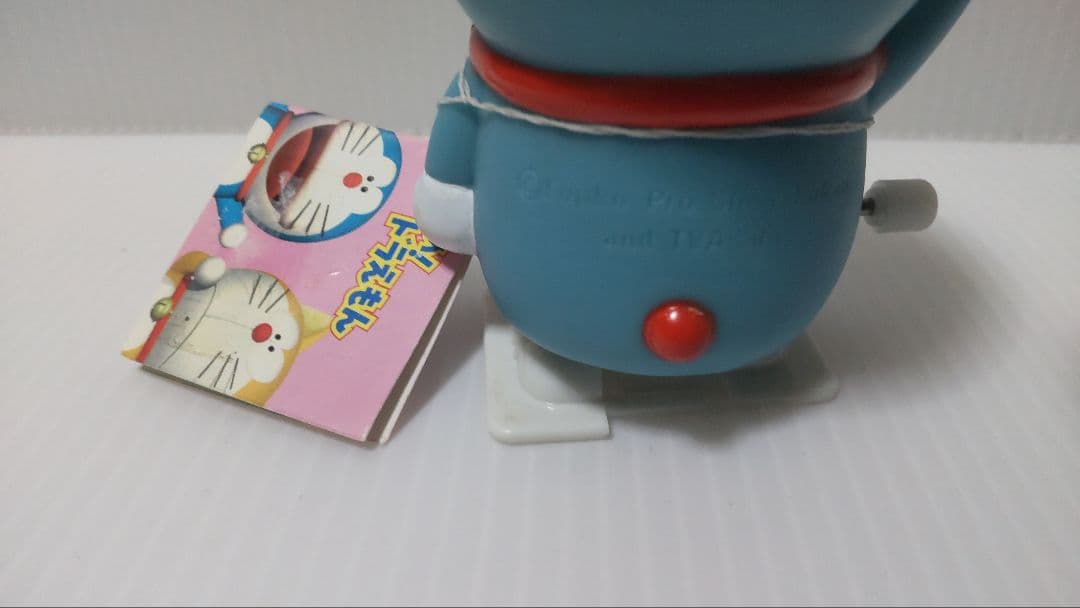 希少 ドラえもん 進め！ドラえもん ぜんまい式 ソフビ エポック社