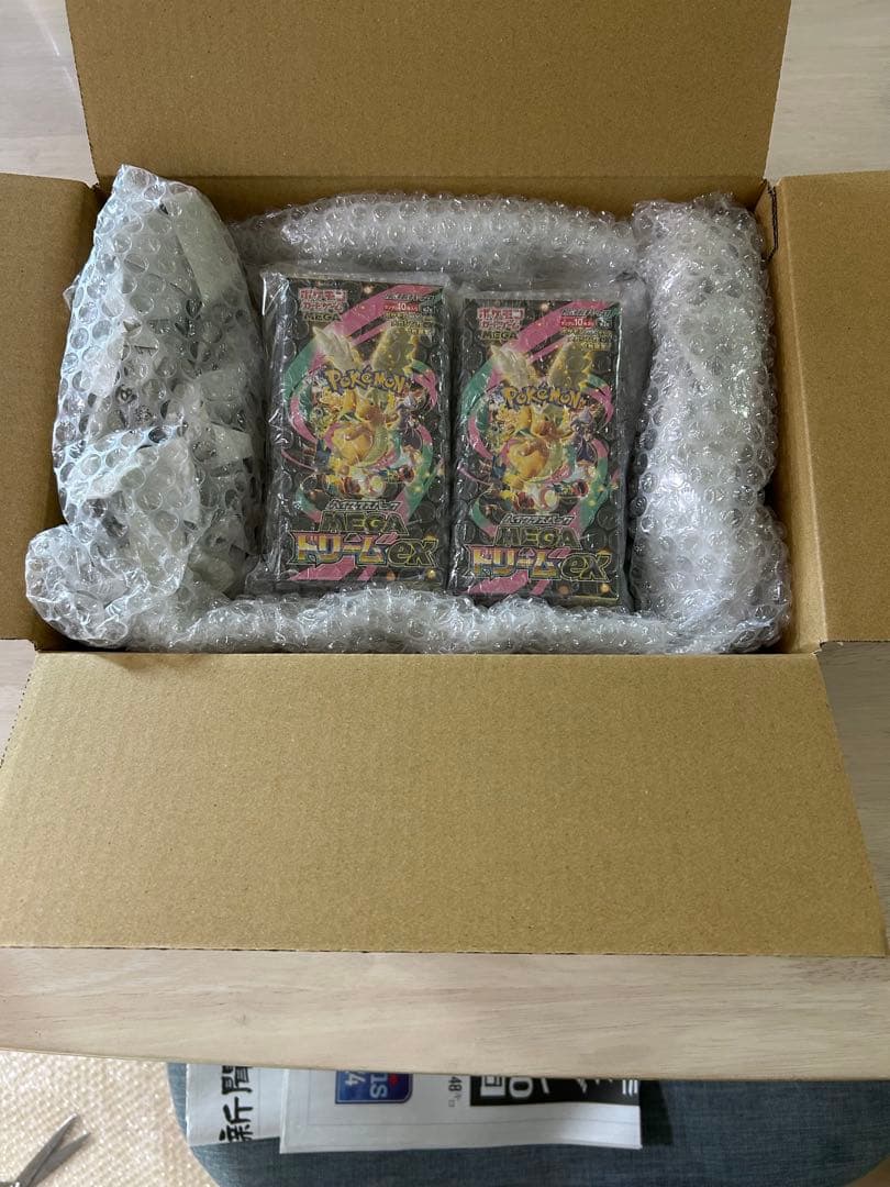 ポケモンカードMEGAドリーム ex 4BOX シュリンク付　新品未開封