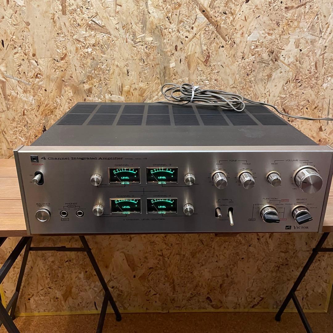 Victor MCA-V9 4ch アンプ クアドラフォニック ビクター 70s