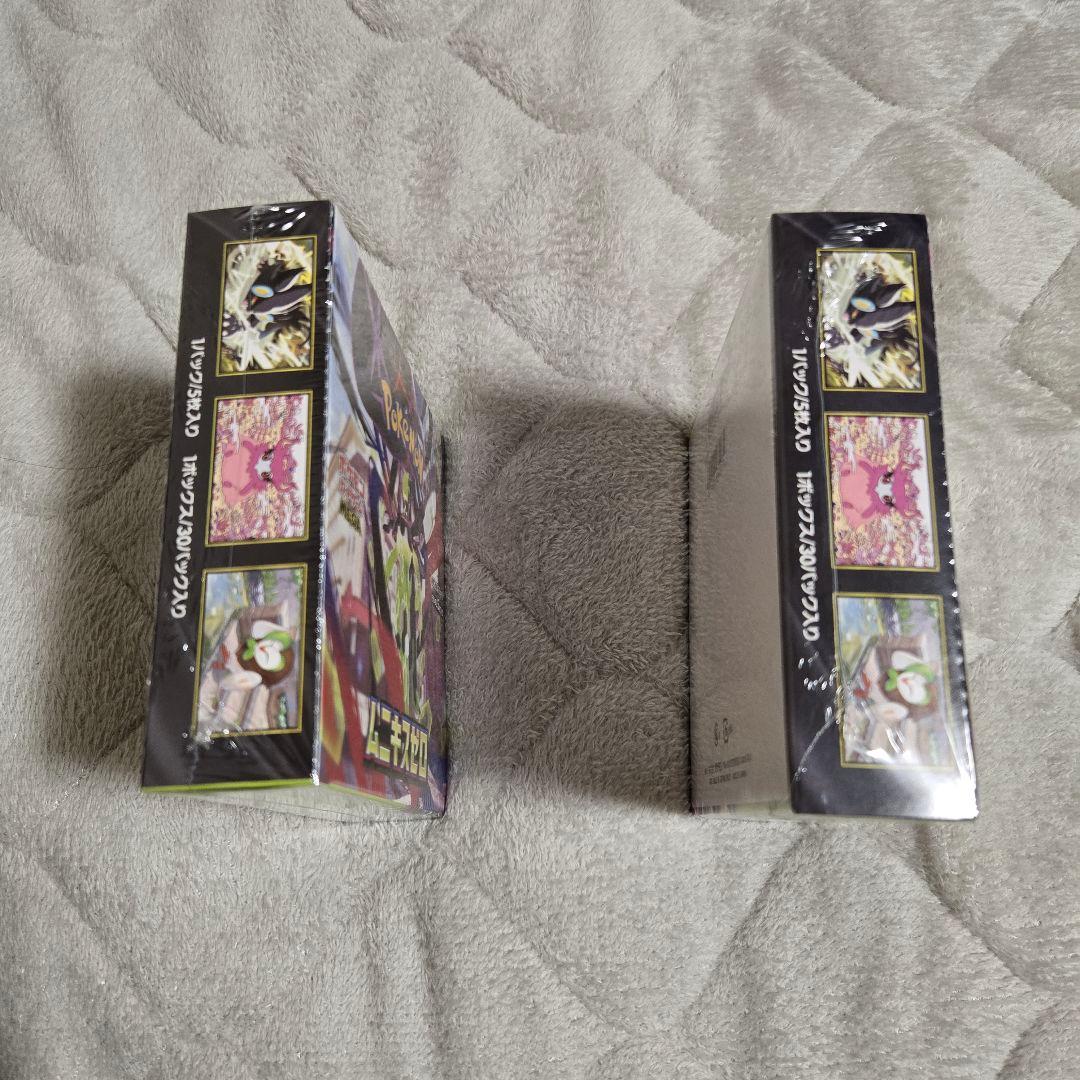 【新品 未開封 シュリンク付き】ムニキスゼロ 2BOX ポケモンカード