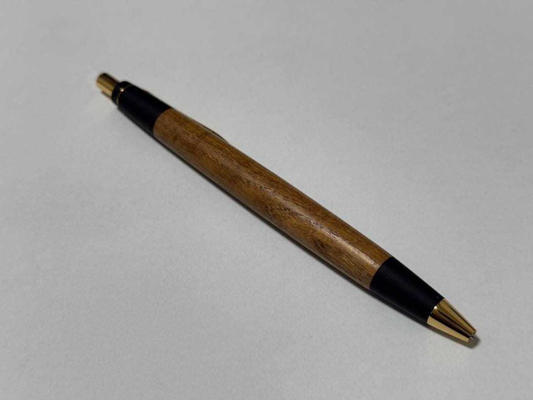野原工芸　新型シャーペン　槐　えんじゅ　ゴールド