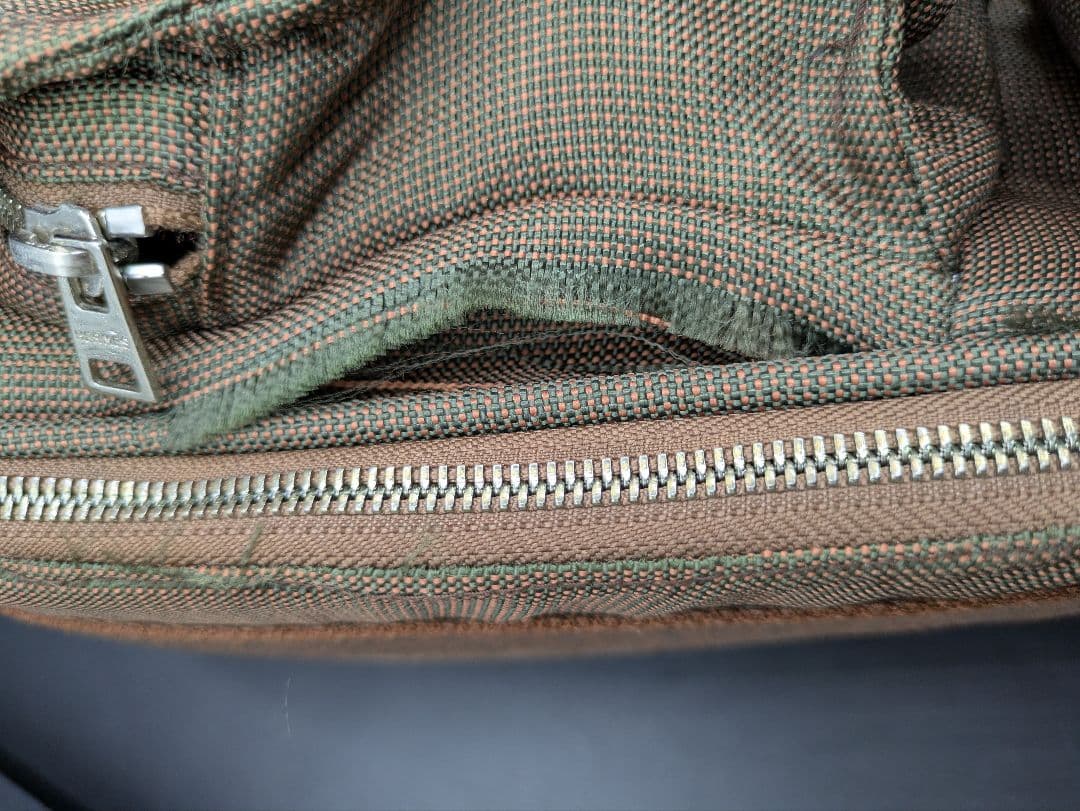 HERMES エールライン キャリーケース スーツケース ブラウン