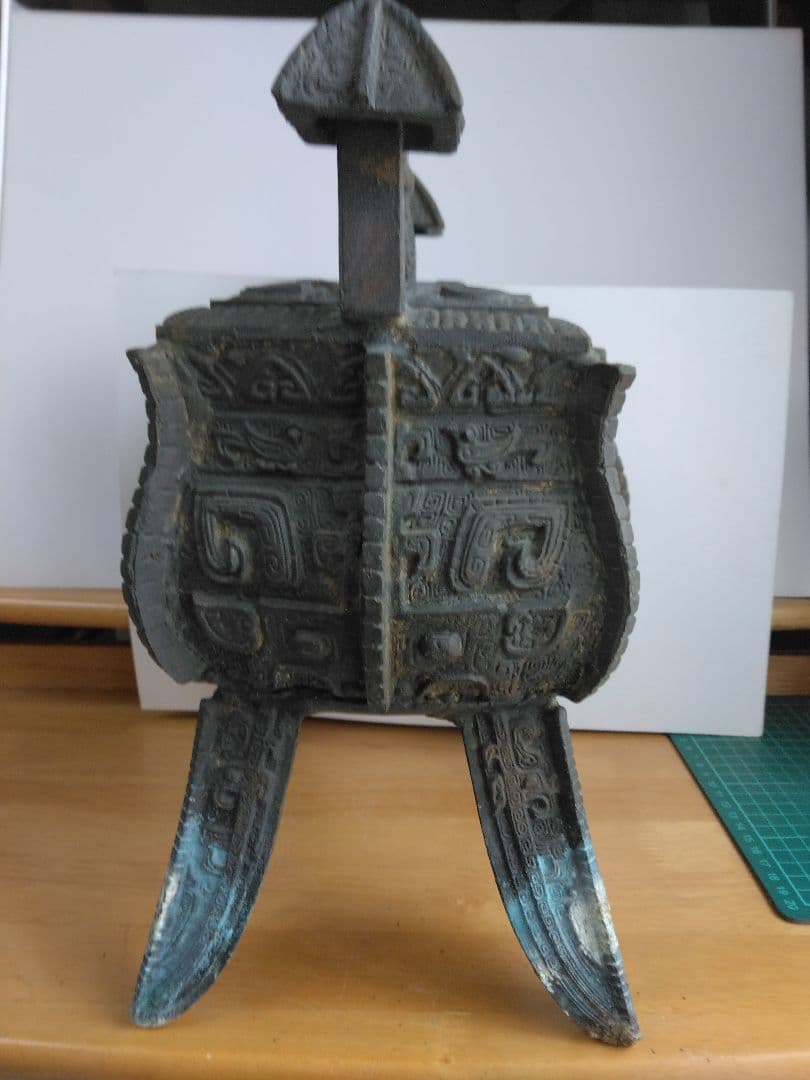 KISHIRA　中国古代青銅噐　レプリカ