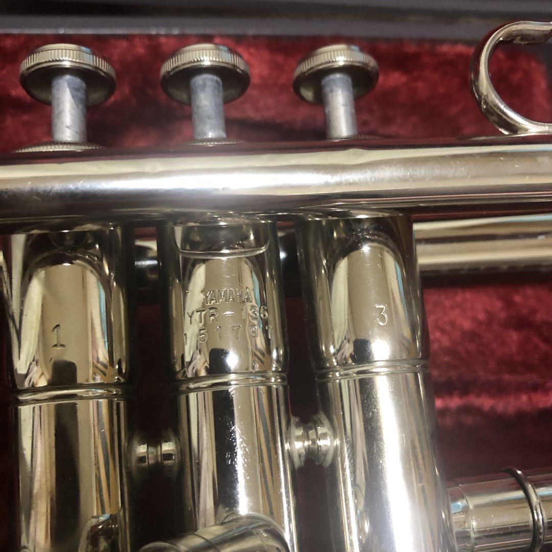 トランペット YAMAHA YTR-136 ケース・マウスピース付き