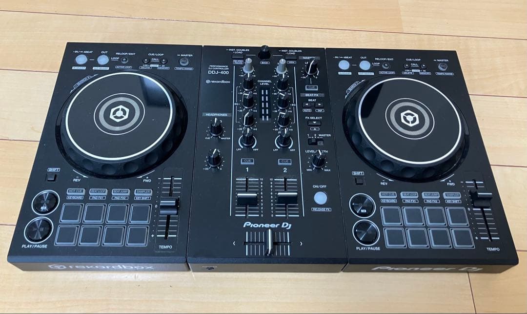 Pioneer DDJ-400 DJコントローラー +ケーブル付