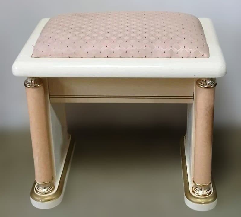 お値下げ！スツール姫系　インテリア腰掛け　椅子　玄関スツール