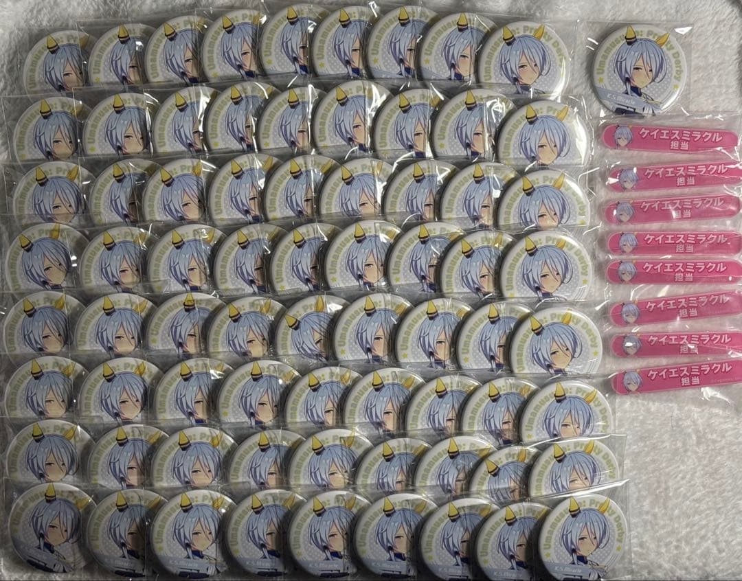 ケイエスミラクル キャラバッジ 担当称号