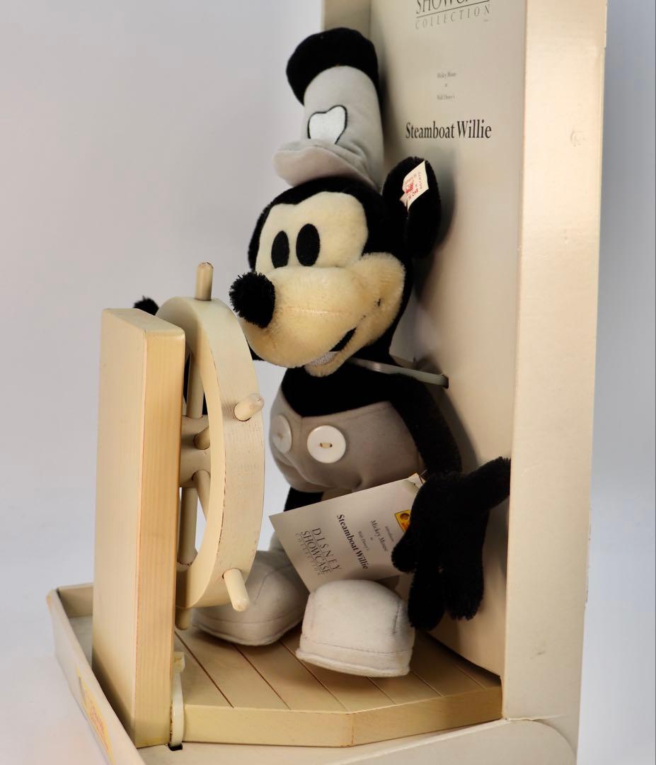 Steamboat Willie ミッキーマウス STEIFFぬいぐるみ