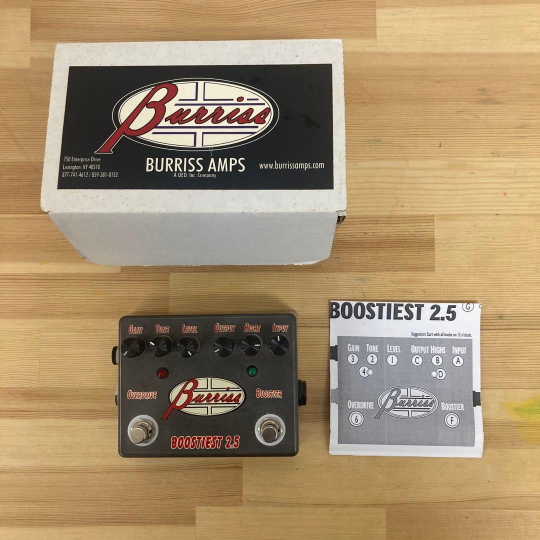 Burriss Boostiest 2.5 ギターエフェクター