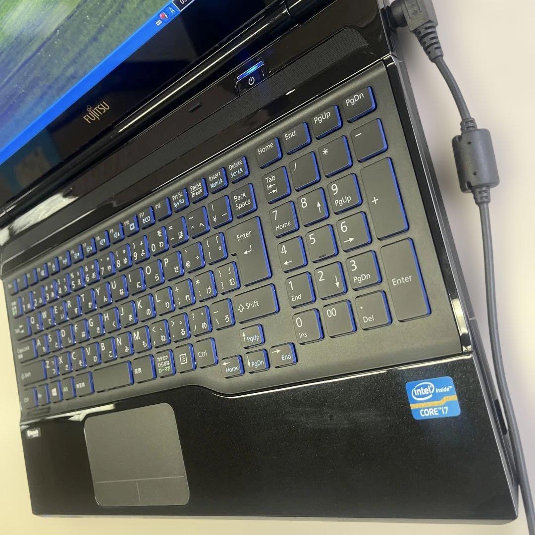 ☆訳有美品☆SSD搭載WindowsXP☆富士通15.6インチPC☆第3世代i7