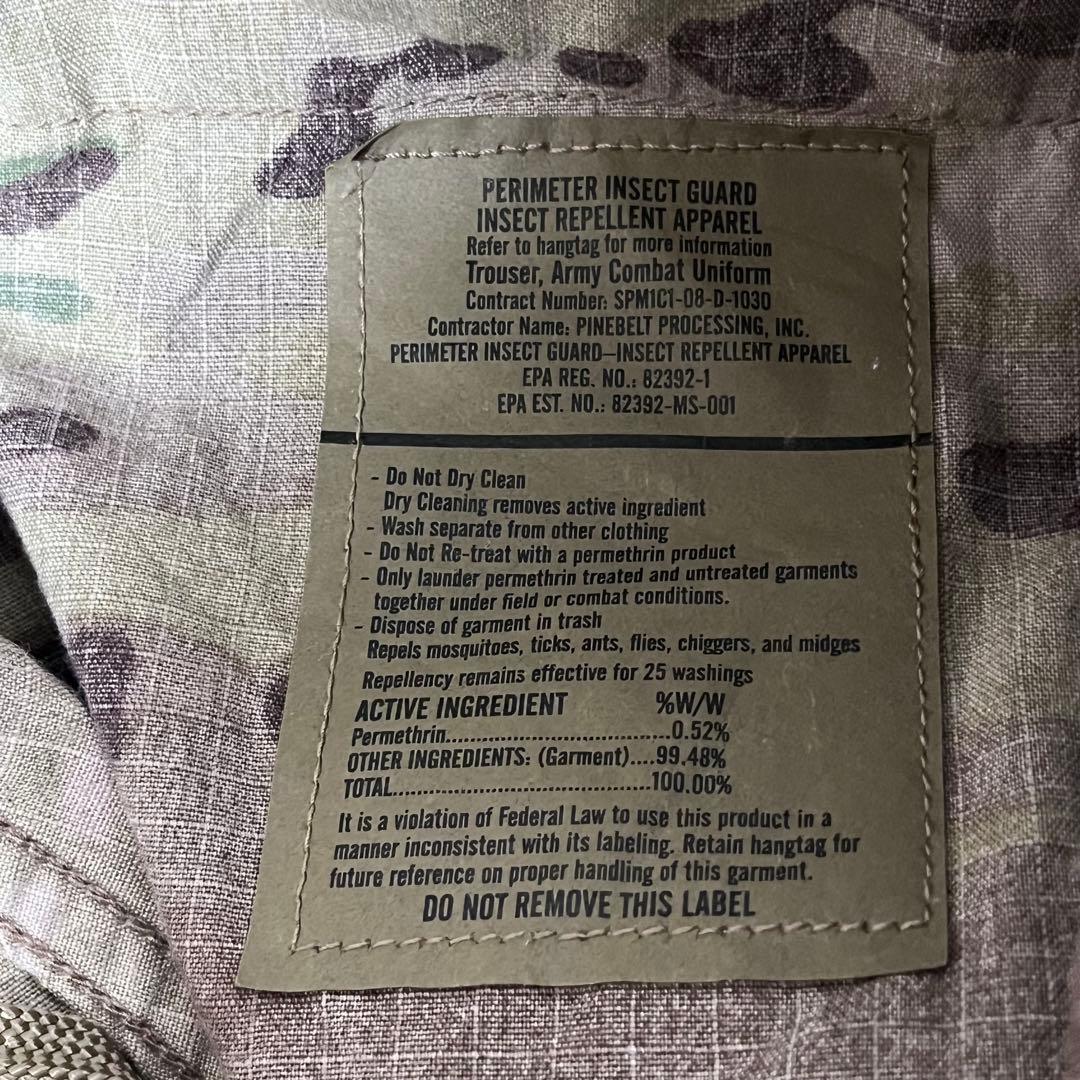 j69 米軍実物 ACU マルチカム カーゴパンツ M ミリタリー カモフラ