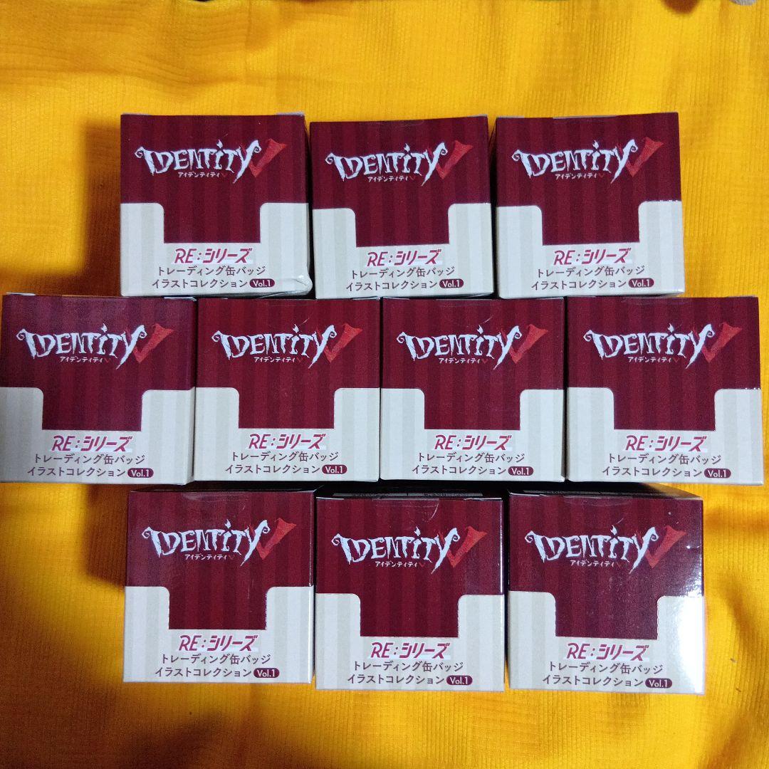 第五人格　RE:シリーズ　缶バッジ　イラストコレクション　10BOX