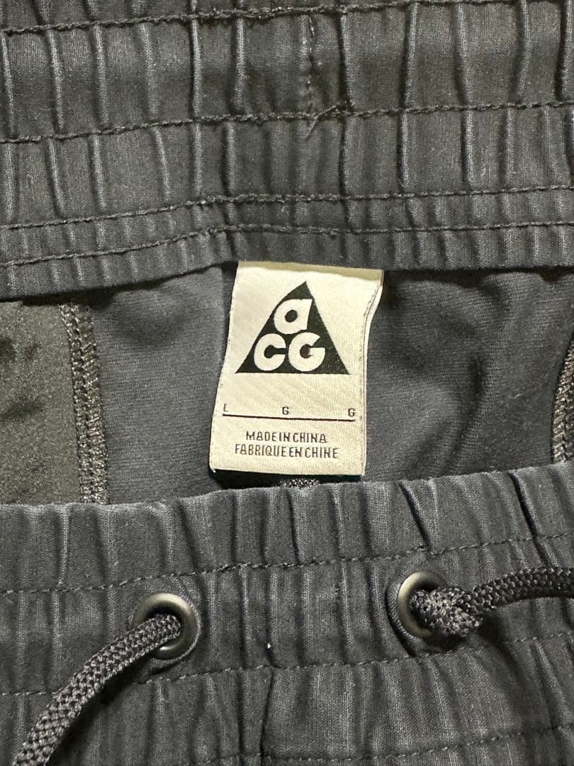 NIKE LAB ACG サルエルパンツ 黒　Lサイズ