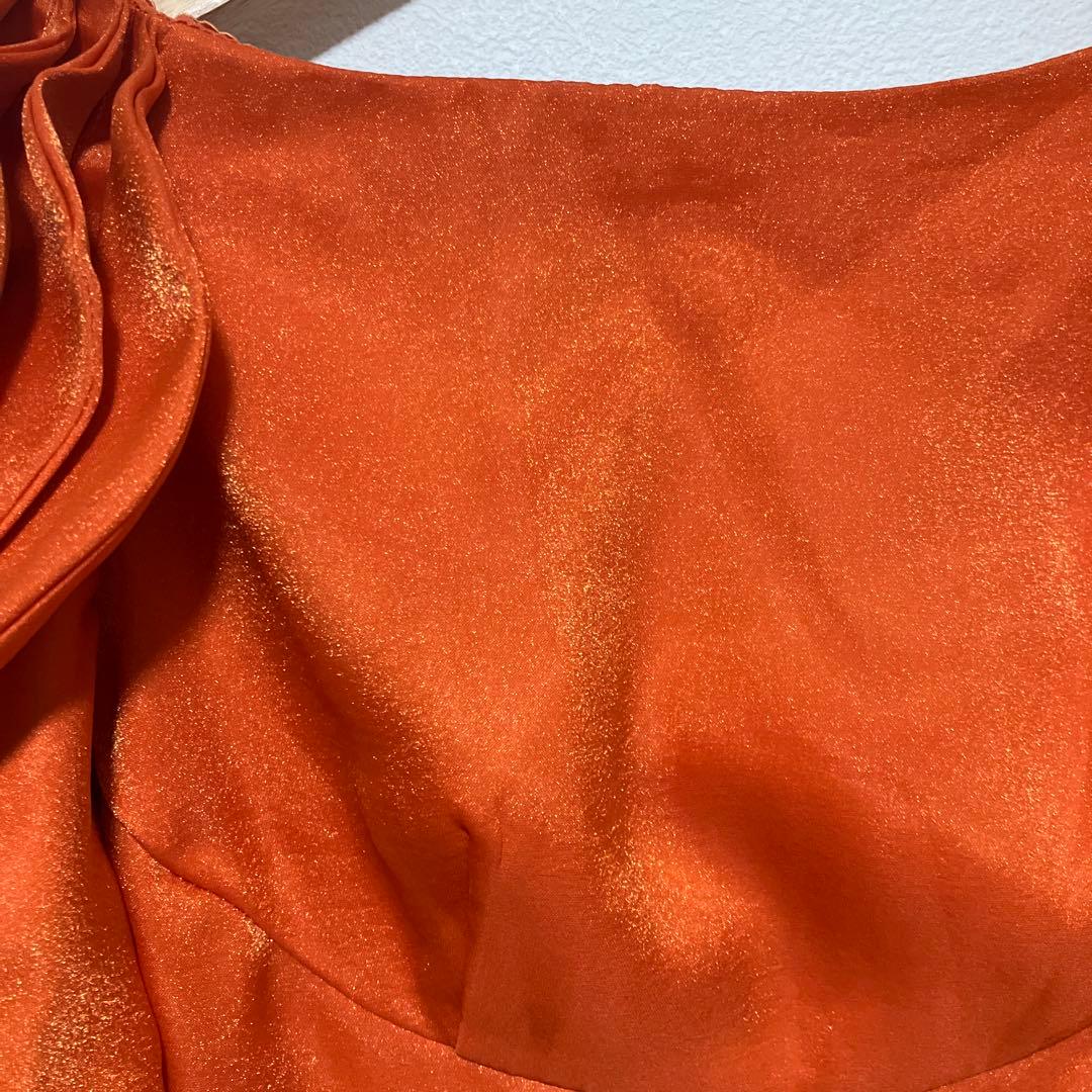 THE URBAN BLANCHE アーバンブランシュ カラードレス　オレンジ